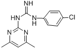 N-(4-chlorophenyl)-n-(4,6-dimethylpyrimidin-2-yl)guanidine Structure,16018-51-2Structure