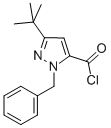 1-Benzyl-3-(tert-butyl)-1h-pyrazole-5-carbonyl chloride Structure,160233-29-4Structure