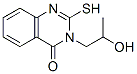 3-(2-Hydroxypropyl)-2-mercaptoquinazolin-4(3h)-one Structure,16024-86-5Structure