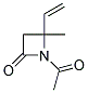 2-Azetidinone, 1-acetyl-4-ethenyl-4-methyl-(9ci) Structure,160291-17-8Structure