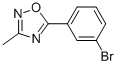 5-(3-Bromophenyl)-3-methyl-1,2,4-oxadiazole Structure,160377-58-2Structure