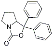 1,1-Diphenyl-tetrahydro-pyrrolo[1,2-c]oxazol-3-one Structure,160424-29-3Structure