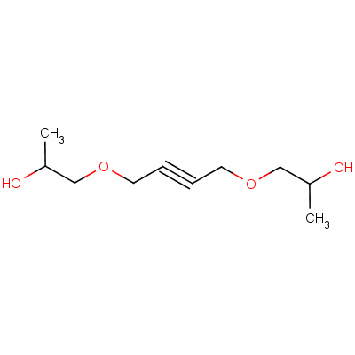 2-Propanol, 1,1-[2-butyne-1,4-diylbis(oxy)]bis- Structure,1606-87-7Structure