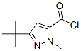 3-(tErt-Butyl)-1-methylpyrazole-5-carbonyl chloride Structure,160842-62-6Structure