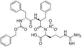 Z-d-phe-phe-arg(no2)-oh結(jié)構(gòu)式_16088-35-0結(jié)構(gòu)式