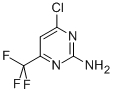 2-Amino-4-chloro-6-trifluoromethyl-pyrimidine Structure,16097-60-2Structure