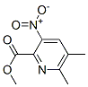 2-Pyridinecarboxylicacid,5,6-dimethyl-3-nitro-,methylester(9ci) Structure,161030-10-0Structure