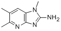 2-Amino-1,5,6-trimethylimidazo [4,5-b] pyridine Structure,161091-55-0Structure