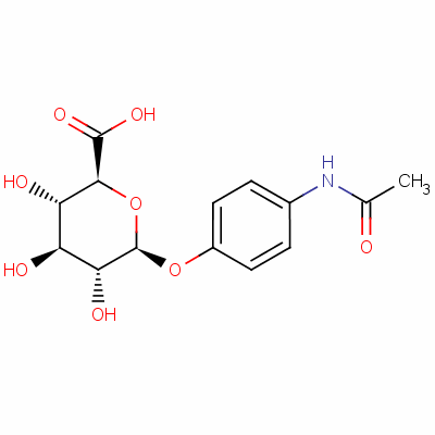 Acetaminophen-o-β-d-glucuronide Structure,16110-10-4Structure