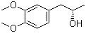 (S)-1-(3,4-二甲氧基苯基)-2-丙醇結(jié)構(gòu)式_161121-02-4結(jié)構(gòu)式