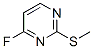 Pyrimidine, 4-fluoro-2-(methylthio)- (9ci) Structure,161124-03-4Structure