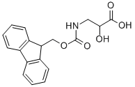 3-((((9H-fluoren-9-yl)methoxy)carbonyl)amino)-2-hydroxypropanoicacid Structure,161125-36-6Structure