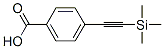 4-((Trimethylsilyl)ethynyl)benzoic acid Structure,16116-80-6Structure