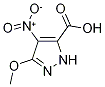 5-Methoxy-4-nitro-2h-pyrazole-3-carboxylic acid Structure,161235-54-7Structure