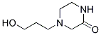 Piperazinone, 4-(3-hydroxypropyl)-(9ci) Structure,161459-56-9Structure