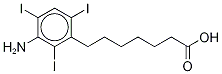 3-Amino-2,4,6-triiodobenzeneheptanoic acid Structure,161466-28-0Structure