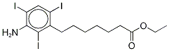 3-Amino-2,4,6-triiodobenzeneheptanoic acid ethyl ester Structure,161466-39-3Structure