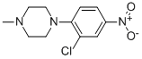 Piperazine, 1-(2-chloro-4-nitrophenyl)-4-methyl- Structure,16154-62-4Structure