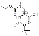 N-α-Boc-N-β-allyloxycarbonyl-L-2,3-diaminopropionic acid Structure,161561-83-7Structure