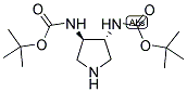 (R,r)-3,4-trans-(n-boc)-diaminopyrrolidine Structure,161723-00-8Structure