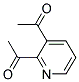 Ethanone, 1,1-(2,3-pyridinediyl)bis-(9ci) Structure,16174-40-6Structure