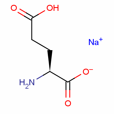 L-谷氨酸鈉結(jié)構(gòu)式_16177-21-2結(jié)構(gòu)式