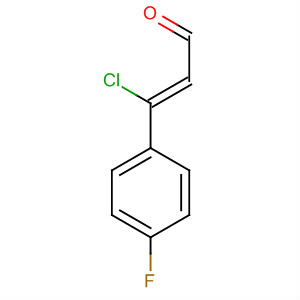 (Z)-3-chloro-3-(4-fluorophenyl)acrylaldehyde Structure,161891-29-8Structure