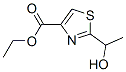 4-Thiazolecarboxylicacid,2-(1-hydroxyethyl)-,ethylester(9ci) Structure,161891-80-1Structure