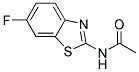 Acetamide, n-(6-fluoro-2-benzothiazolyl)-(8ci) Structure,16194-64-2Structure