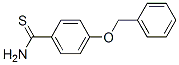 4-Benzyloxy-thiobenzamide Structure,161975-22-0Structure