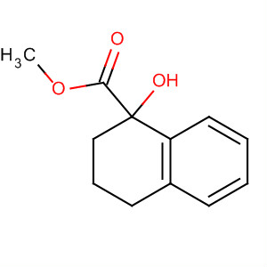 Methyl 1-hydroxy-1,2,3,4-tetrahydronaphthalene-1-carboxylate Structure,1620-59-3Structure