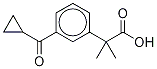 3-(Cyclopropylcarbonyl)-alpha,alpha-dimethylbenzeneacetic acid Structure,162096-56-2Structure