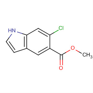 1H-indole-5-carboxylicacid,6-chloro-,methylester Structure,162100-83-6Structure