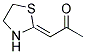 2-Propanone, 1-(2-thiazolidinylidene)-, (z)-(9ci) Structure,162149-38-4Structure