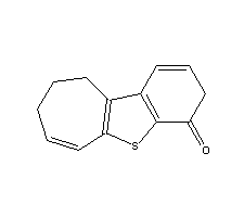 4-Oxo-9,10-dihydro-4h-benzo[4,5]-cyclohepta[1,2-b]thiophene Structure,1622-55-5Structure