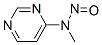 Pyrimidine, 4-(methylnitrosamino)- (8ci) Structure,16220-54-5Structure