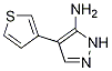 4-(3-Thienyl)-1h-pyrazol-3-amine Structure,162286-51-3Structure