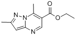 Ethyl 2,7-dimethylpyrazolo[1,5-a]pyrimidine-6-carboxylate Structure,162286-54-6Structure