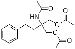 N-[1,1-bis[(acetyloxy)methyl]-3-phenylpropyl]acetamide Structure,162359-95-7Structure