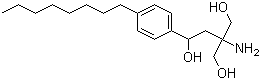 3-Amino-3-(hydroxymethyl)-1-(4-octylphenyl)-1,4-butanediol Structure,162361-49-1Structure