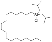 Chlorodiisobutyl(octadecyl)silane Structure,162578-86-1Structure