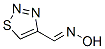 1,2,3-Thiadiazole-4-carboxaldehyde,oxime(9ci) Structure,162640-72-4Structure