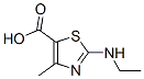 2-乙氨基-4-甲基噻唑-5-羧酸結(jié)構(gòu)式_162651-09-4結(jié)構(gòu)式