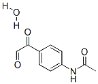 4-Acetamidophenylglyoxal hydrate Structure,16267-10-0Structure