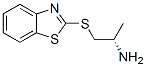 2-Propanamine,1-(2-benzothiazolylthio)-,(s)-(9ci) Structure,162685-19-0Structure