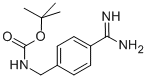 (4-Carbamimidoyl-benzyl)-carbamic acid tert-butyl ester Structure,162696-15-3Structure