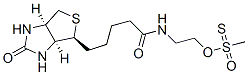 S-(2-{[5-(2-oxohexahydro-1h-thieno[3,4-d]imidazol-4-yl)pentanoyl]amino}ethyl) methanesulfonothioate Structure,162758-04-5Structure