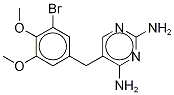 3-Desmethoxy-3-bromo trimethoprim Structure,16285-82-8Structure