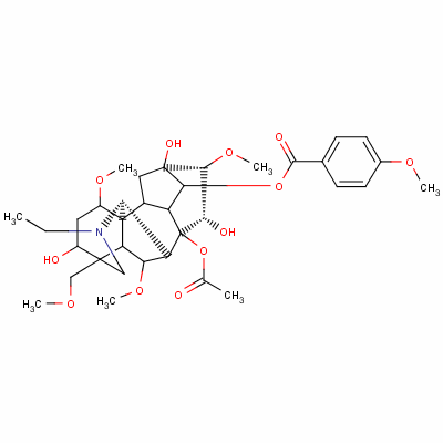 結(jié)烏頭根堿結(jié)構(gòu)式_16298-90-1結(jié)構(gòu)式