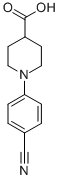 1-(4-Cyanophenyl)-4-piperidinecarboxylic acid Structure,162997-21-9Structure